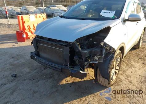 2017 Kia Sportage Lx from USA, damaged, VIN KNDPMCAC7H7039992